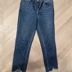 Just USA Dark Blue Ankle Jeans